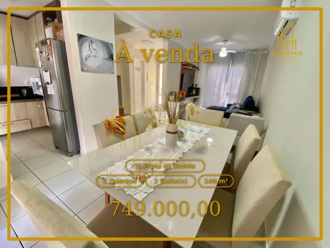 Casa em condomínio na Praia da Baleia: conforto e segurança para sua família!