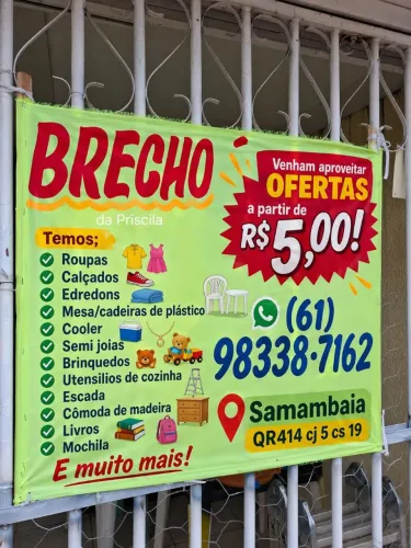Lote de roupas pra Brechó