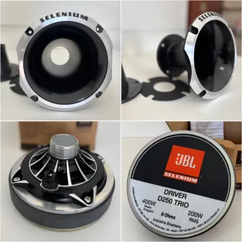 Corneta Top para som automotivo - JBL/Selenium com Trio 300W (Zerada)
