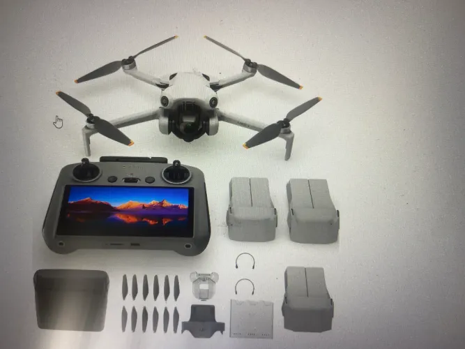 MINI DRONE DJI 4 PRO FLY COM TELA