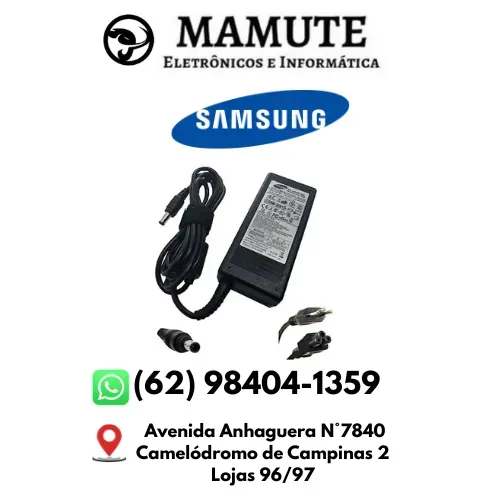 Fonte Carregador Notebook Samsung 19V 3.16A