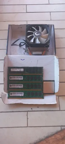 Kit processador, memória ram, cooler