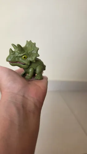 Lote 3 Dinossauros De Brinquedo Que Mordem O Dedo