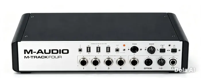 Interface de audio M audio M track four