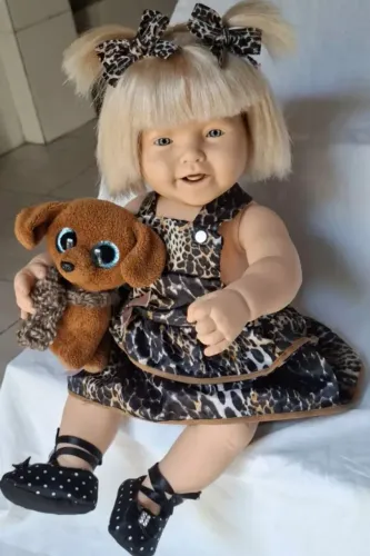 Boneca Bebê Linguinha Toda Emborrachada Marca Roma Com Brinde Antiga Usada 