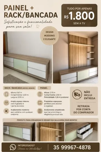 Vende-se móveis planejados