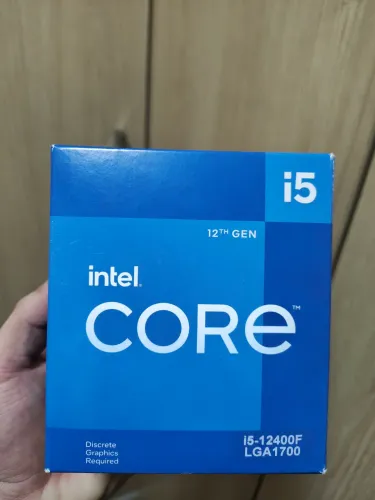 Processador Intel Corr i5 12400f LGA 1700 compatível com H610 B760 Z790