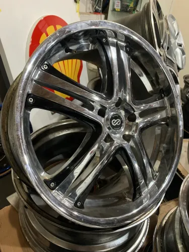 Roda aro 20 5x114 cromada Civic Fusion Captiva Ranger 