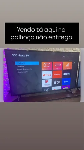 Vendo tv 40 polegadas Roku