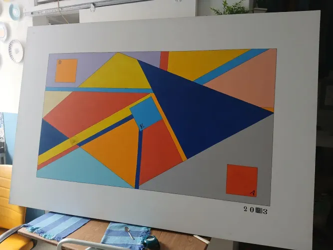 Quadro de parede pintura original de 1,80 X 1,20