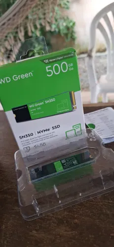 SSD/500GB WD GREEN NVME - NOVO