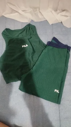 conjunto fila verde tam p