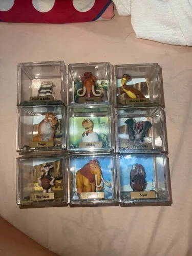 Caixinhas de personagem era da gelo