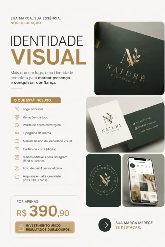 Identidade Visual - Sua marca é o primeiro contato.