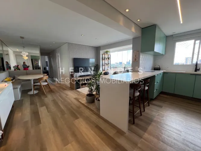 Apartamento de 3 quartos na Vila Boa Vista, Barueri-SP: 92m², 1 suíte, 2 vagas de garagem.