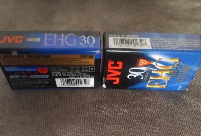 2 fitas EHG Jvc Svhc lacradas novas