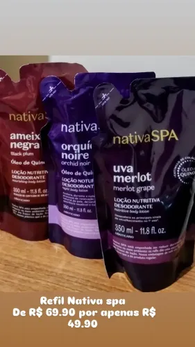 Refil Nativa spa