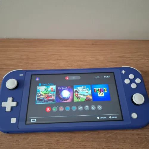 Nintendo Switch Lite Azul ? Estado de Novo ? Na Caixa