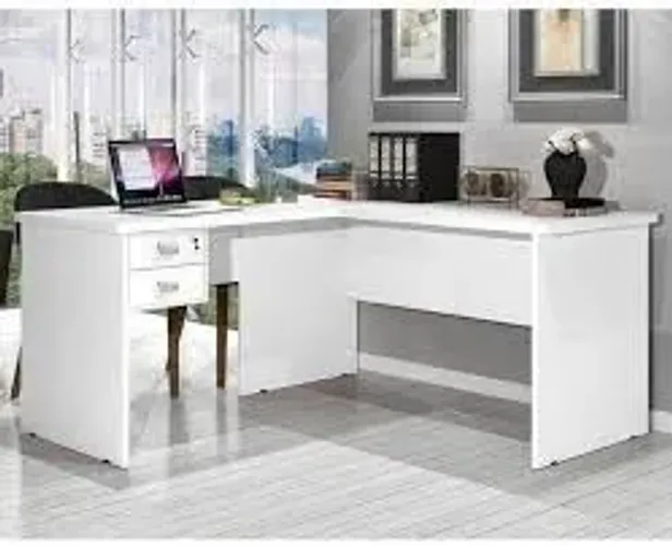 Escrivaninha em L Thor Novo Direto da Fabrica 