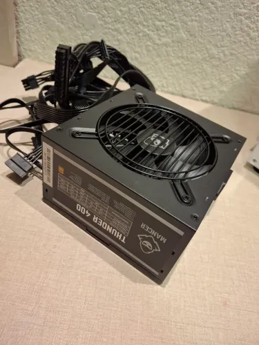 ? FONTE 400W 80 PLUS BRONZE NOVA - NUNCA USADA ?