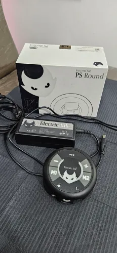Fonte Digital Tatuagem Ps Round Preto Fosco Electric Ink (Usado)