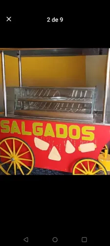 VENDE SE CARRINHO DE SALGADOS