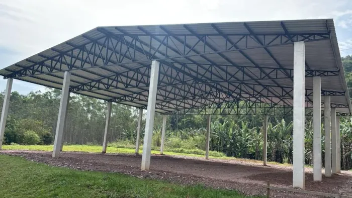 ESTRUTURA PARA GALPÃO DE 400MT 2 NOVO