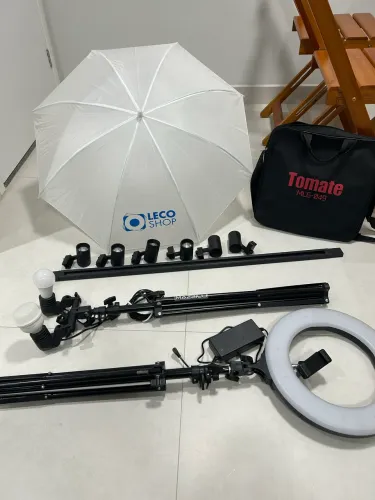 Kit luz para gravação - youtuber
