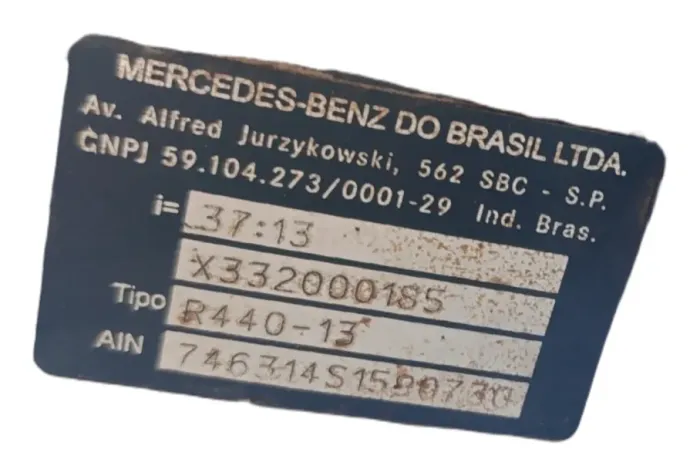 Porquinho diferencial MB New Actros R440 13x37