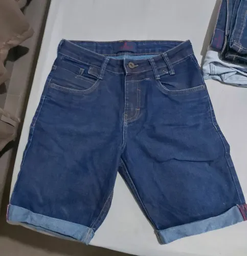 Bermuda jeans polo