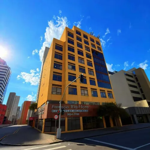 Locação - Consultório / Sala comercial Centro de Curitiba 25 m2 - Portaria 24h