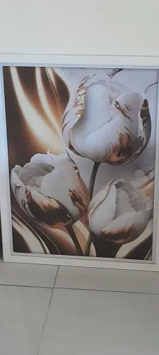 Quadro com vidro .