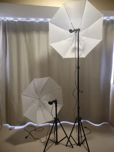 Kit iluminação de estúdio