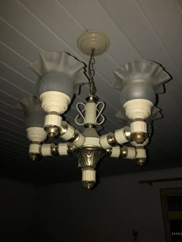 Lustre rústico 