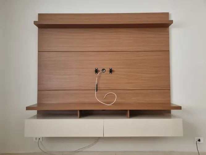 Painel de TV e aparador