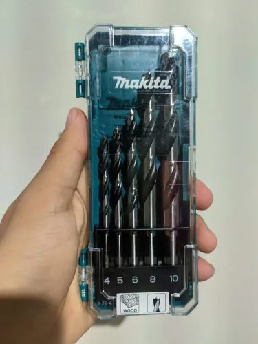 Kit de brocas para madeira makita