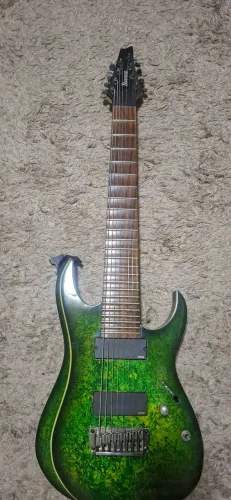 Guitarra Ibanez Label Iron 8 cordas