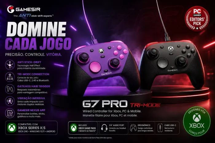 Gamesir G7 pro Wireless Xbox Novo.