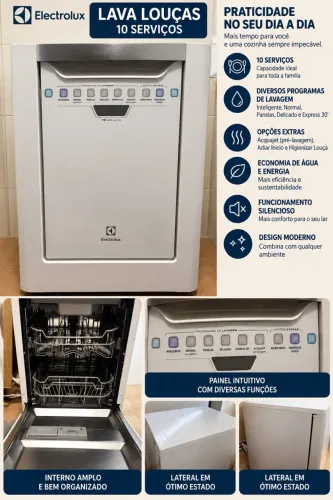 Vendo lava louça Electrolux 10 serviços