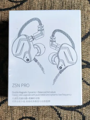 Fone Kz ZSN Pro No Mic Azul + Case