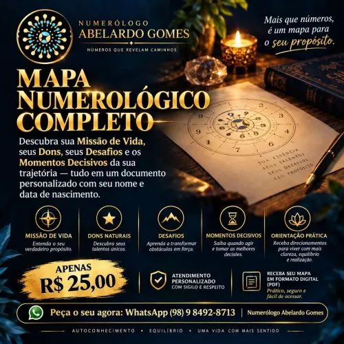 MAPA NUMEROLÓGICO