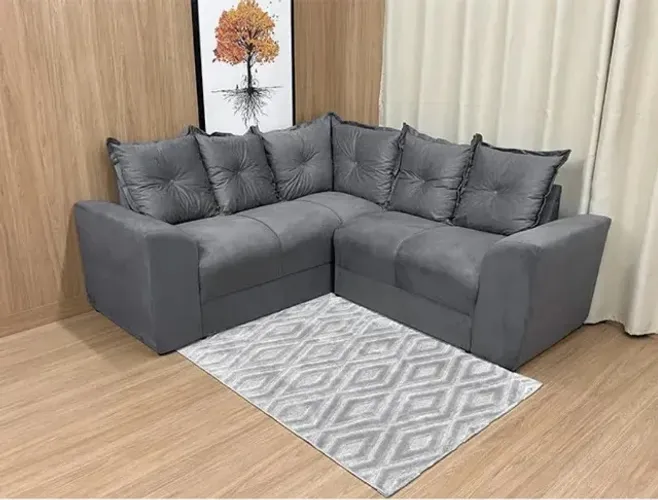 SOFÁ DE CANTO GUARUJÁ (ENTREGA IMEDIATA)