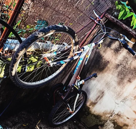 Carrinho auxiliar, cafeteira, bicicleta Caloi