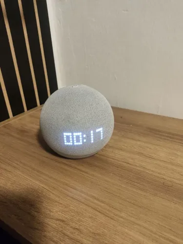 Alexa Echo Dot (5° Geração) C/Relógio