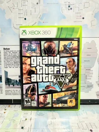 GTA V - Xbox 360 completo
