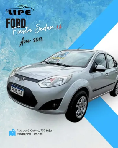 Ford Fiesta Sed. 1.6 8V Flex 4P 2013