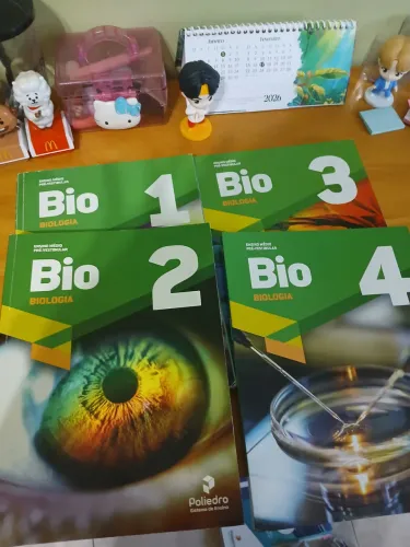Apostila poliedro biologia 4 volumes