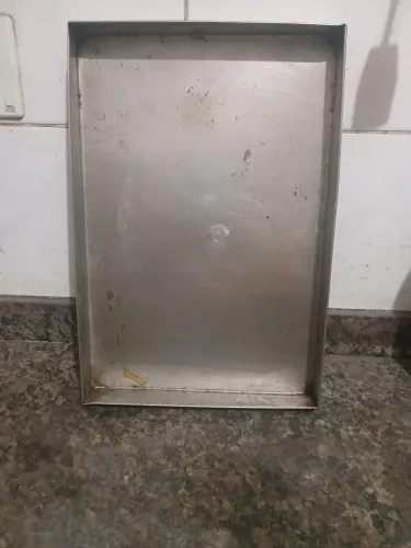Tabuleiro de inox