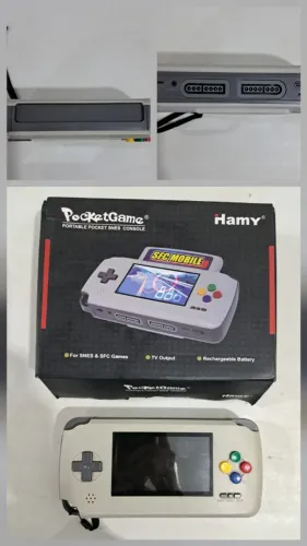 Console Pocket Game Portátil para SNES e Super Famicom R$ 1000,00