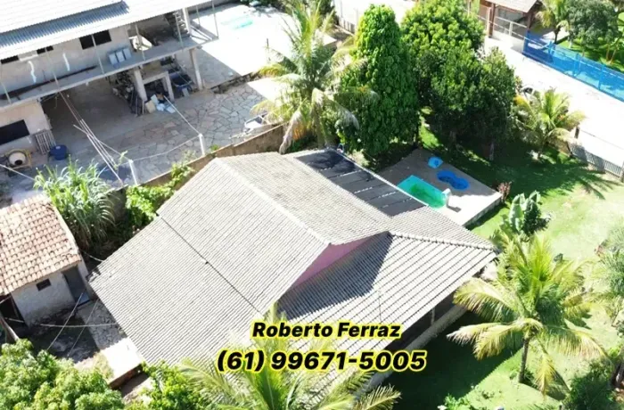 Casa 02 qts. no Recanto do Sabiá - Corumbá IV